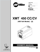 Miller XMT 450 CC/CV (400 VOLT MODEL) CE Le manuel du propriétaire