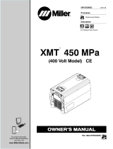 Miller XMT 450 MPA (400 VOLT MODEL) CE Le manuel du propriétaire