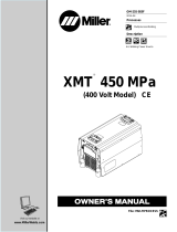 Miller XMT 450 MPA CE Le manuel du propriétaire