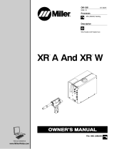 Miller XR CONTROL AND XR W GUN Manuel utilisateur