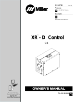 Miller XR-D CONTROL Le manuel du propriétaire