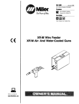 Miller XR-M WIRE FEEDER Le manuel du propriétaire