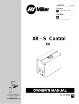 Miller XR-S Control Le manuel du propriétaire