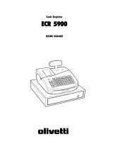 Olivetti ECR 5900 Le manuel du propriétaire