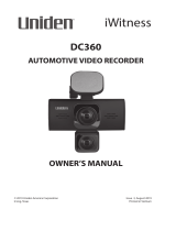 Uniden DC360 Le manuel du propriétaire