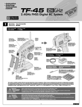 HPI Racing TF-45/RF-40 Radio Manuel utilisateur