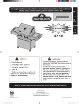 NAPOLEON LEX485PSS-1 Manuel utilisateur