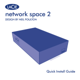 LaCie Network Space 2 Guide d'installation rapide