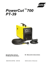 ESAB Powercut 700 Manuel utilisateur