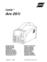 ESAB Caddy 250 Arc 251i Manuel utilisateur