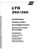 ESAB LTG 250, LTG 350 Manuel utilisateur