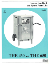 ESAB THE 650 Manuel utilisateur