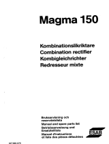 ESAB Magma 150 Manuel utilisateur