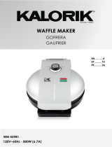 KALORIK Easy Pour Waffle Maker Manuel utilisateur