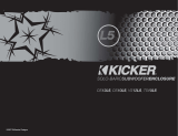 Kicker 2006 Solo-Baric L5 Sub Box Manuel utilisateur