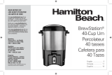 Hamilton Beach BrewStation Mode d'emploi