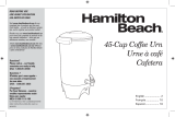 Hamilton Beach 40515R Mode d'emploi