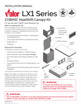 Valor LX1 - HeatShift™ Canopy Kit. Le manuel du propriétaire