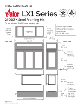Valor 2100SFK - LX1 Steel Framing Kit Le manuel du propriétaire