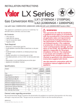 Valor LX series Le manuel du propriétaire