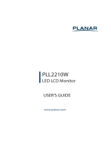 Planar PLL2210W Manuel utilisateur