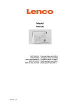Lenco PDR-030 Le manuel du propriétaire