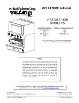 Vulcan VIR1CF Le manuel du propriétaire