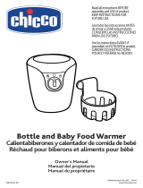 Chicco Bottle & Baby Food Warmer Manuel utilisateur