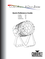 Chauvet Professional COLORado 1-Quad Zoom Guide de démarrage rapide