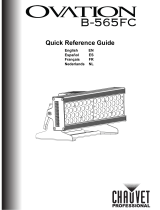 Chauvet Professional OVATION B-565FC Guide de référence