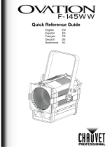 Chauvet Ovation F-145WW Guide de référence