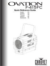 Chauvet Professional Ovation F-415FC Guide de référence