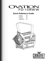 Chauvet OVATION FD-105WW Guide de référence