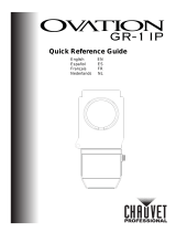 Chauvet Ovation GR-1 IP Guide de référence