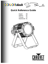 Chauvet COLORDASH S-PAR 1 Guide de référence