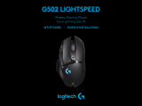 Logitech G Lightspeed G502 Wireless Gaming Mouse Manuel utilisateur