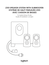 Logitech Speaker System Z313 Guide d'installation