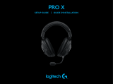 Logitech PRO X Gaming Headset Manuel utilisateur