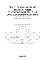 Logitech Speaker System Z906 Guide d'installation