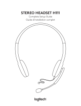 Logitech Stereo Headset H111 Guide d'installation