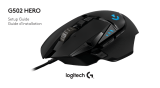 Logitech G502 HERO Gaming Mouse Manuel utilisateur
