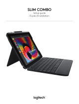 Logitech Slim Combo for iPad 5th and 6th Gen Mode d'emploi