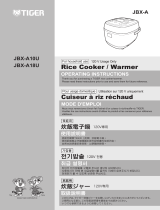 Tiger Corporation JBX-A Series Black Micom Rice Cooker Manuel utilisateur