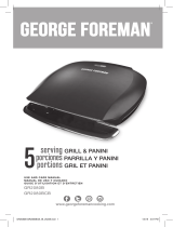 George Foreman GR2080BCB Mode d'emploi