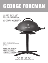 George Foreman GFO3320GM Guide d'installation