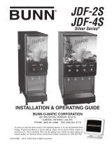Bunn JDF-2S Guide d'installation