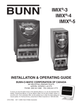 Bunn iMIX-5 Black, Top Hinge Door Guide d'installation