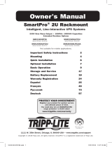 Tripp Lite 230V 2U Rackmount UPS Systems Le manuel du propriétaire