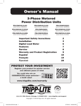 Tripp Lite 3-Phase Basic PDUs Le manuel du propriétaire