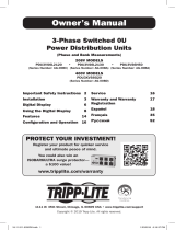 Tripp Lite 3-Phase Switched 0U Power Distribution Units Le manuel du propriétaire